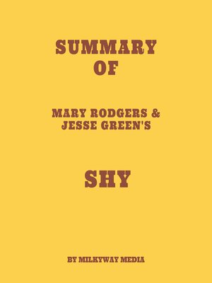 cover image of Summary of Mary Rodgers & Jesse Green's Shy